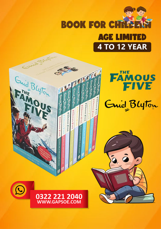 Enid Blyton The Famous Five Book Set - Books 11-20