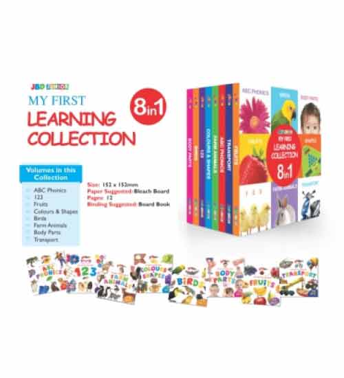 My First Learning Collection Library 8 In 1