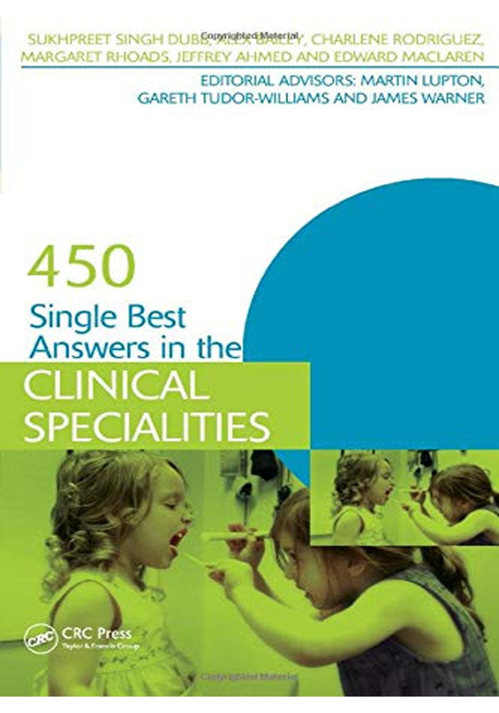 450 Single Best Answers in the Clinical Specialties (Medical Finals Revision Series) 1st Edition, Kindle Edition