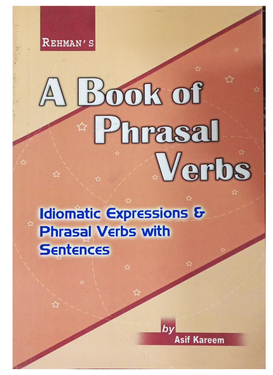A Book of Phrasal Verbs