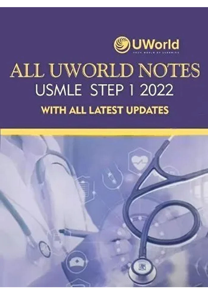 ALL UWORLD NOTES USMLE STEP 1 2022