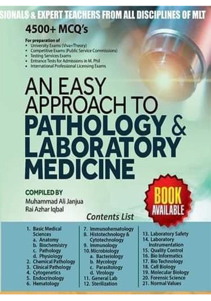 An Easy Approach To Pathology & Laboratory Medicine
