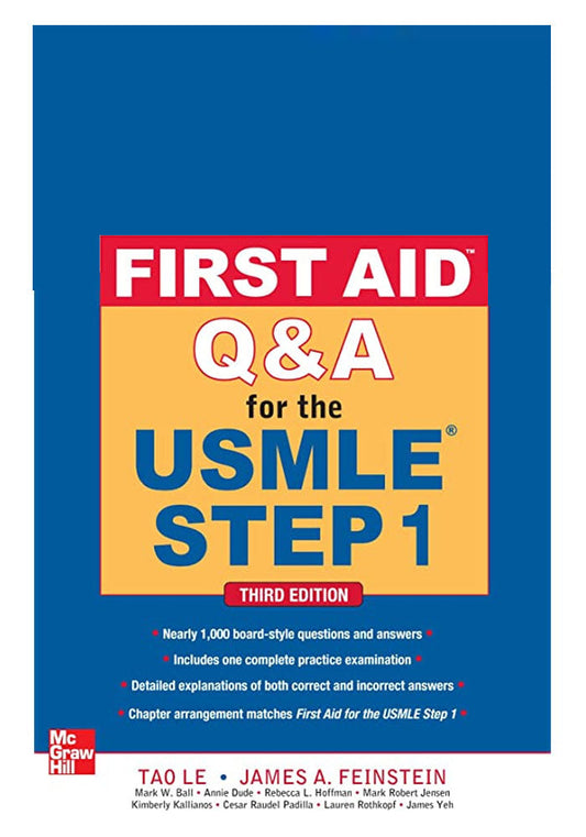 FIRST AID Q&A For The USMLE STEP 1