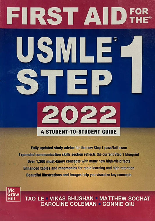 First Aid USMLE Step 1 2022