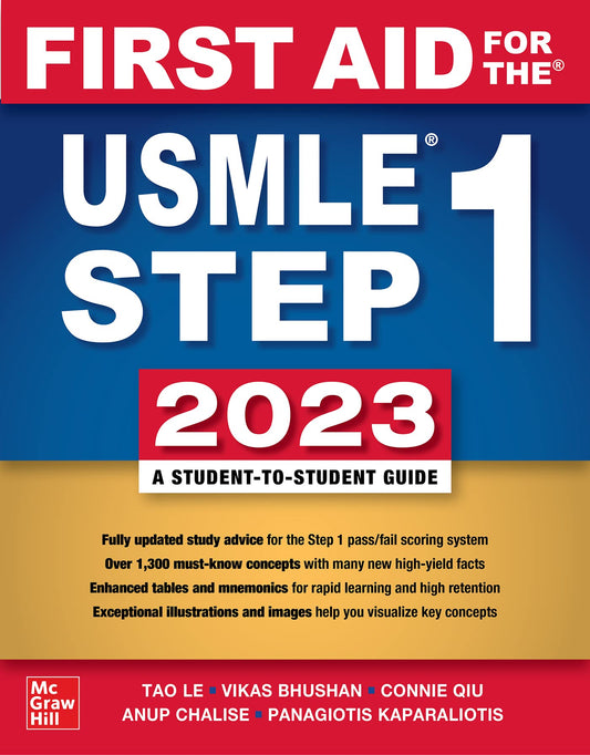 First Aid for the USMLE Step 1 2023 | Latest Edition| 25% OFF