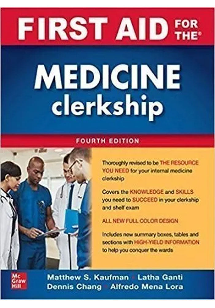 First Aid for the Medicine Clerkship 4th Ed