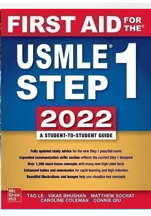 FIRST AID FOR THE USMLE STEP 1