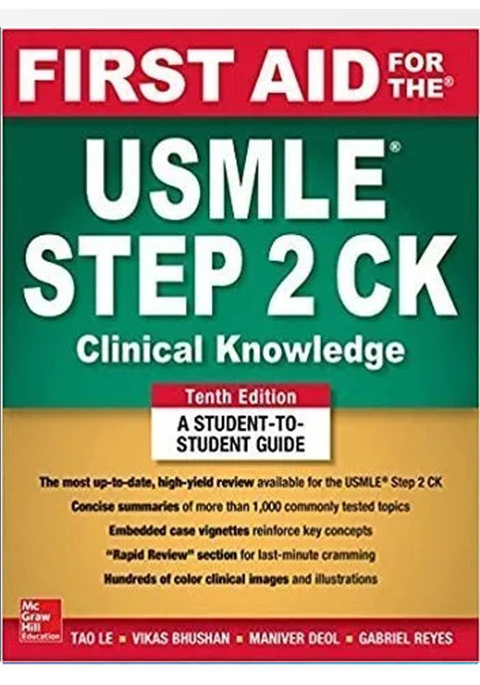 FIRST AID FOR THE USMLE STEP 2 CK (Clinical Knowledge)