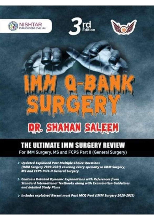 IMM Qbank Surgery 3rd Edition Dr Shahan Saleem