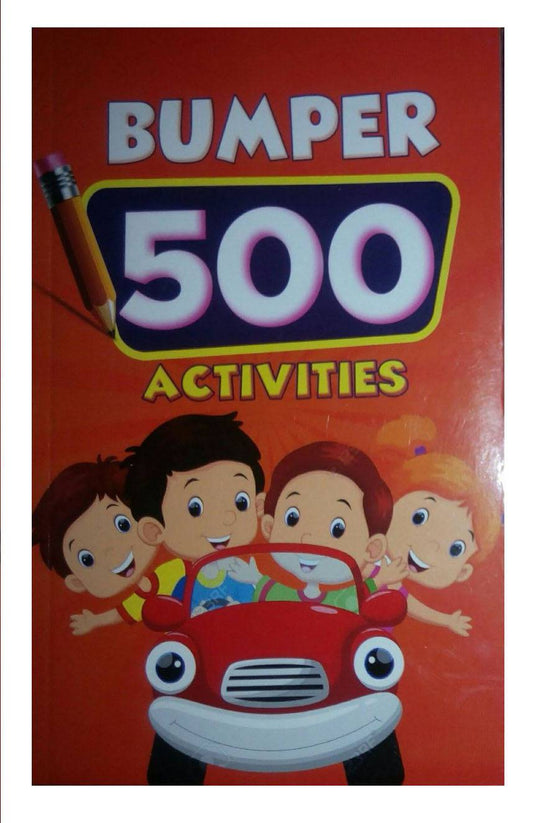 500 Activity Book (Orange)